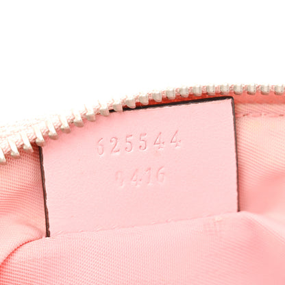 Gucci Calfskin Matelasse GG Marmont Pouch Cosmetic Case Wild Rose 7 of 11