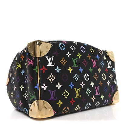 Louis Vuitton Monogram Multicolor Speedy 30 Black 4 of 11