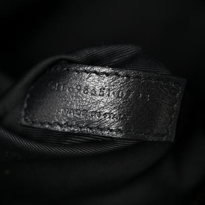 Saint Laurent Lambskin Quilted Maxi Icare Shopping Tote Black 8 of 16