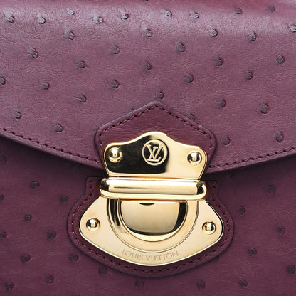 Louis Vuitton Ostrich Mirada Prune 9 of 9
