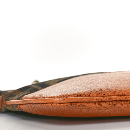 Fendi Zucca Vitello Elite Crossbody Tobacco 8 of 15