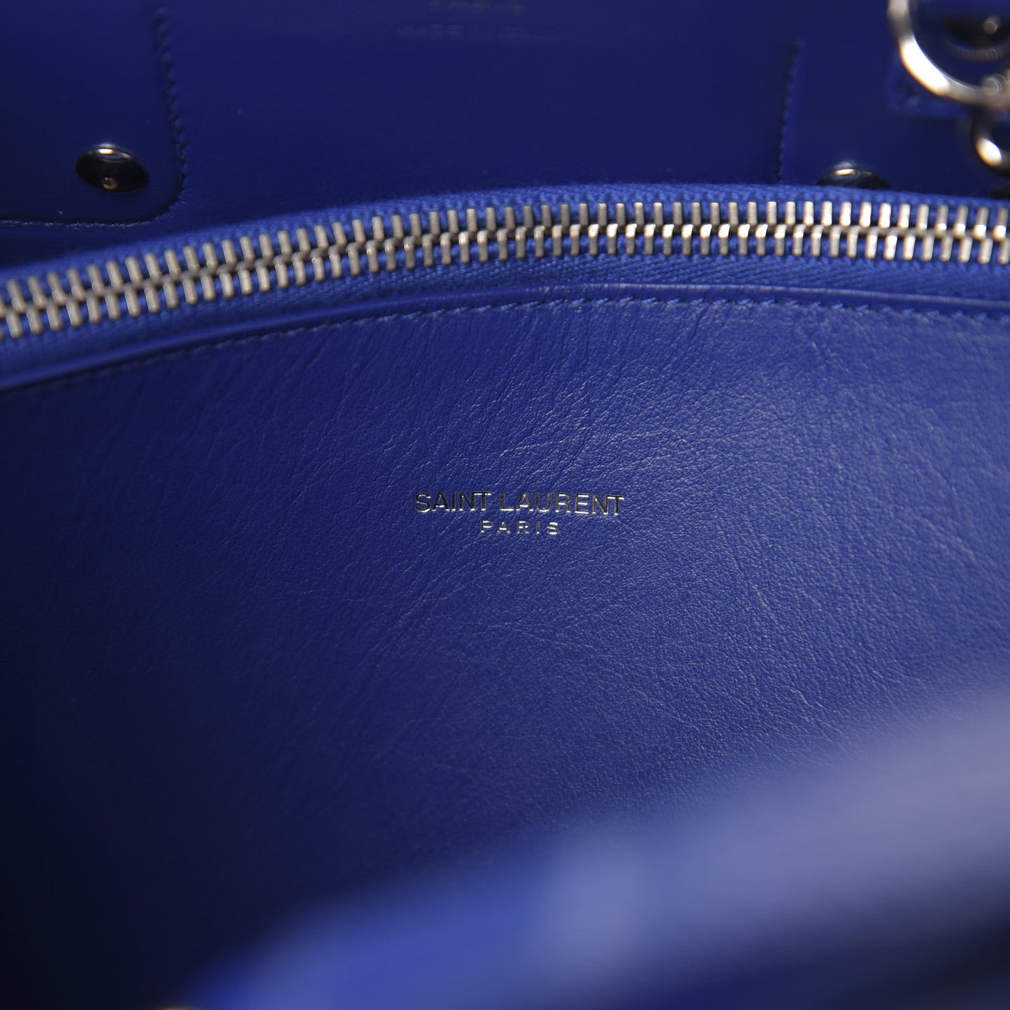 Grained Calfskin Small Sac De Jour Outremer