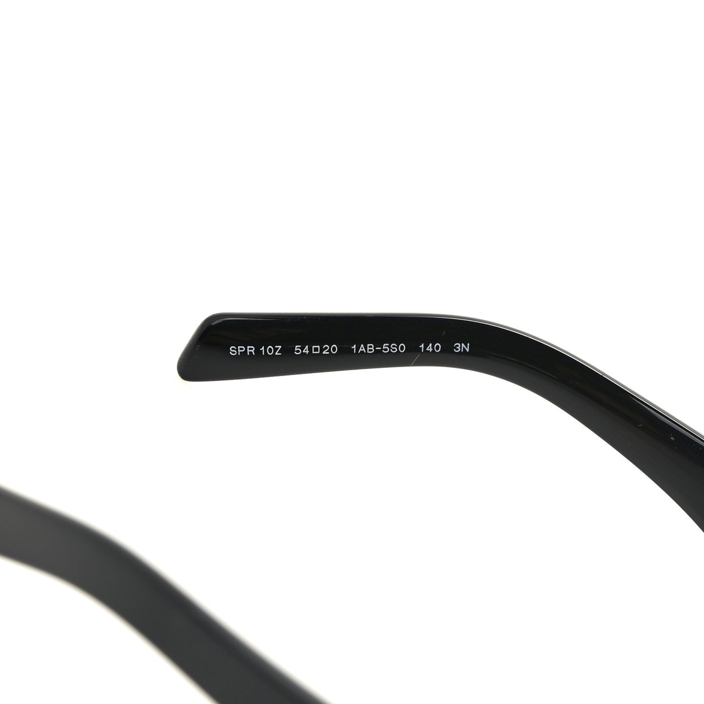Acetate Symbole Sunglasses SPR 10Z Black