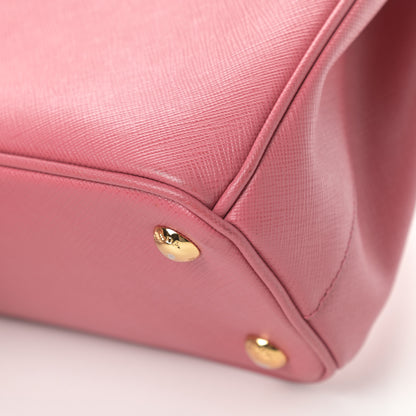 Prada Saffiano Mini Galleria Double Zip Tote Tamaris 13 of 21