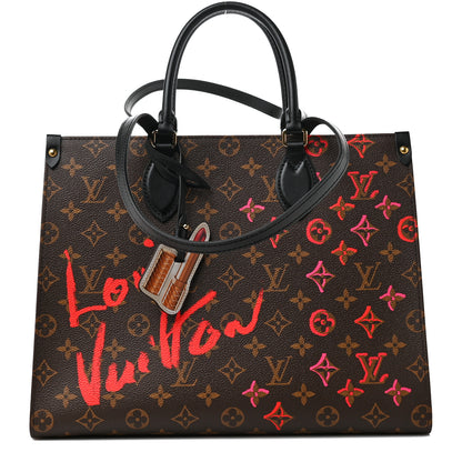 Louis Vuitton Monogram Fall In Love Onthego MM 1 of 7