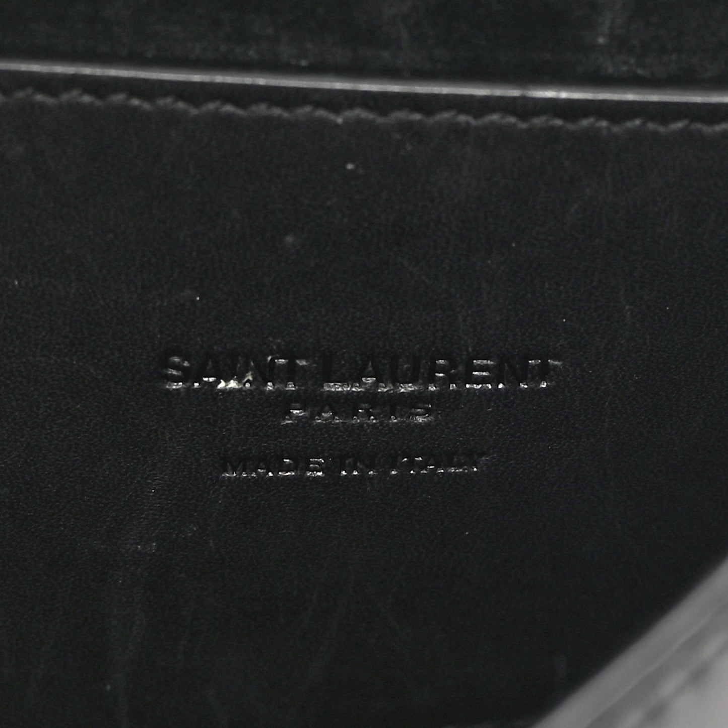 Smooth Calfskin Classic Monogram Small Kaia Satchel Black