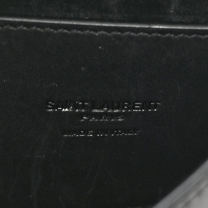 Saint Laurent Smooth Calfskin Classic Monogram Small Kaia Satchel Black 7 of 14