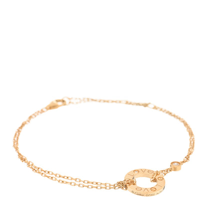 Cartier 18K Yellow Gold Diamond Love Bracelet 1 of 3