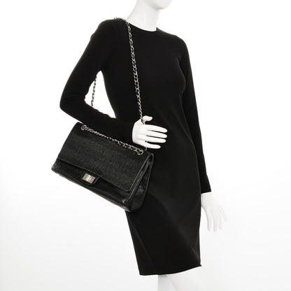 Chanel Calfskin Unlimited Jumbo Double Flap Black 2 of 8