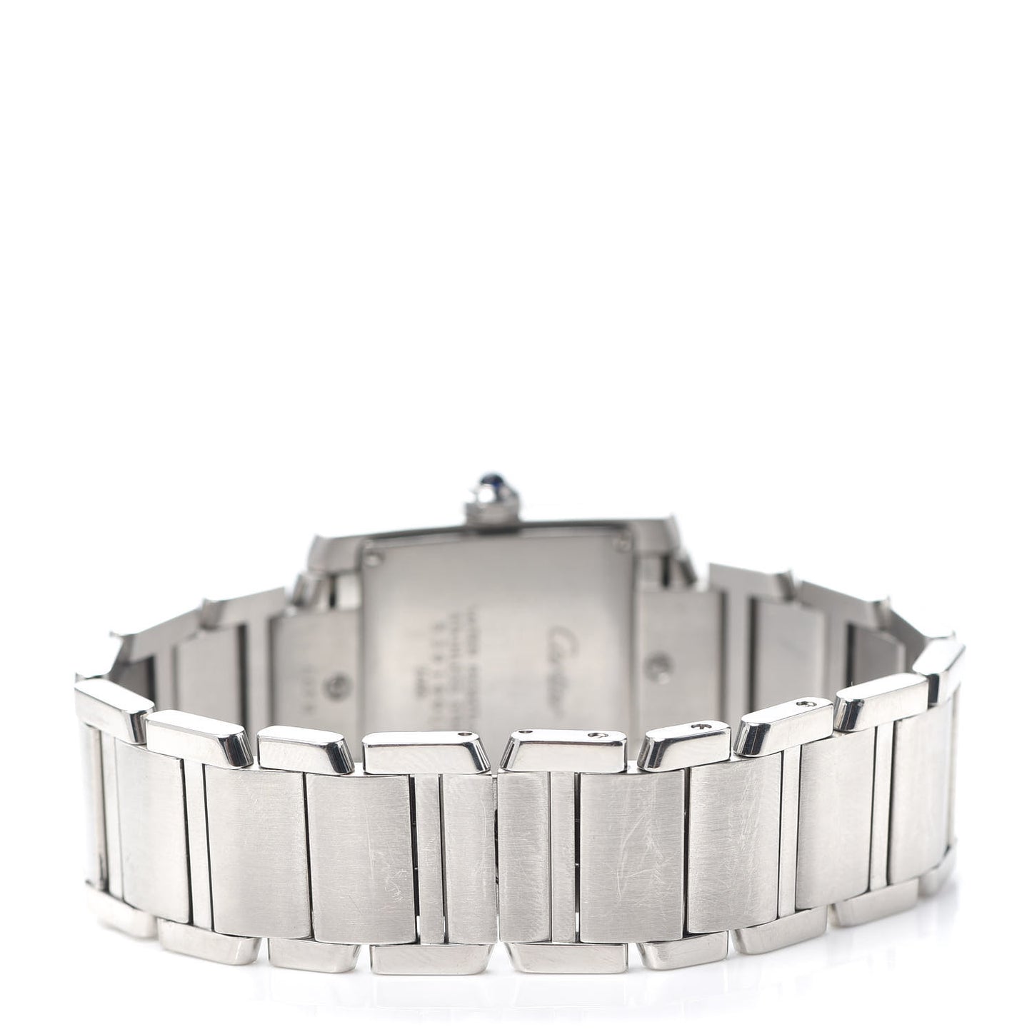 Stainless Steel 25mm Tank Francaise Quartz Watch
