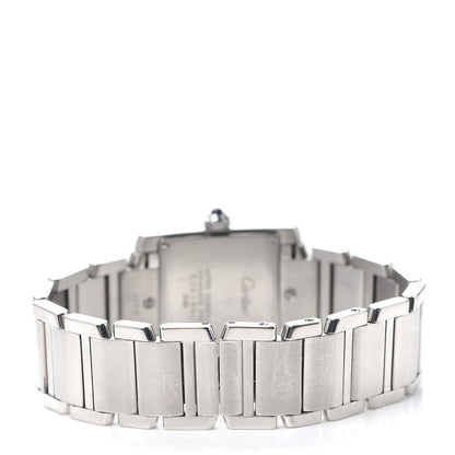 Cartier Stainless Steel 25mm Tank Francaise Quartz Watch 3 of 4