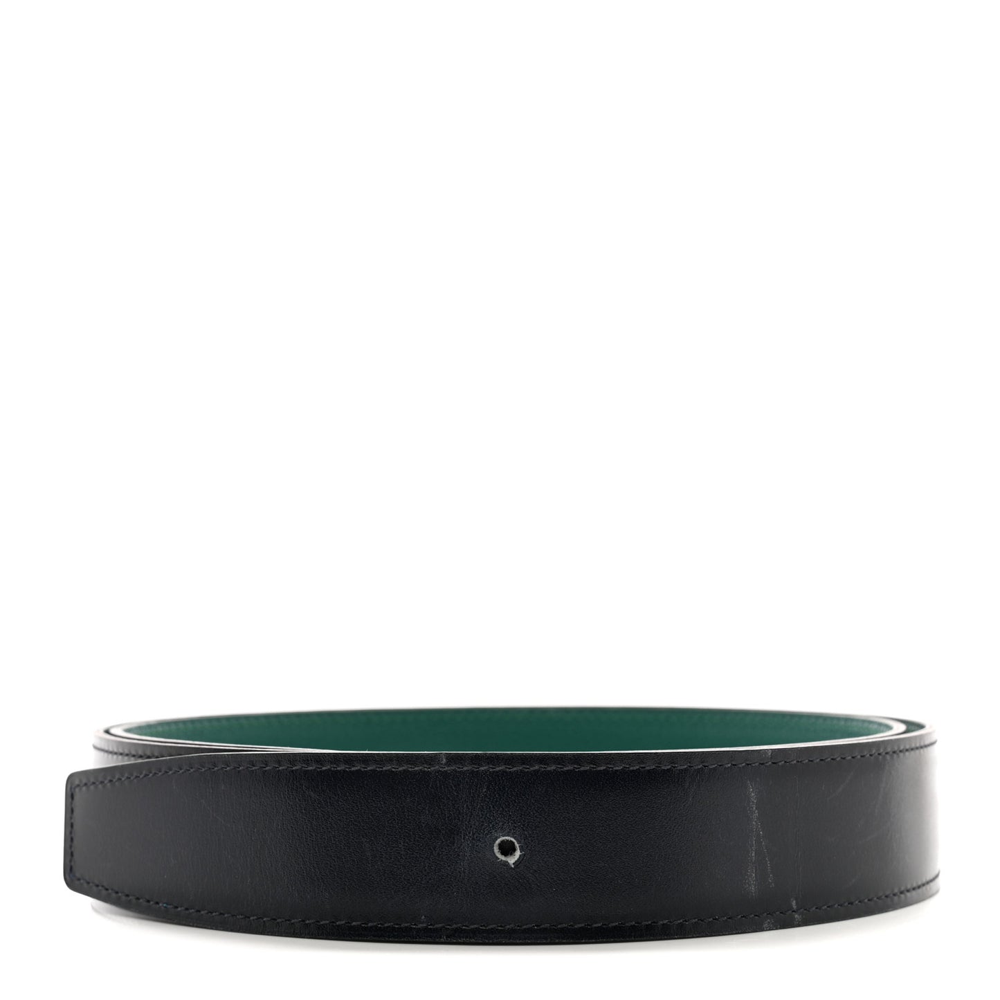 Box Togo 32mm Belt Strap 95 Bleu Indigo Malachite