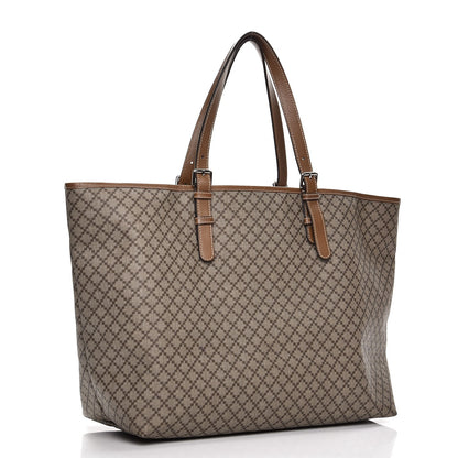 Gucci Coated Canvas Diamante Plus Tote Bag Brown 3 of 15