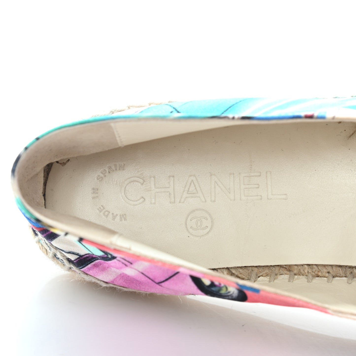 Fabric Patent CC Espadrilles Multicolor 38 Black