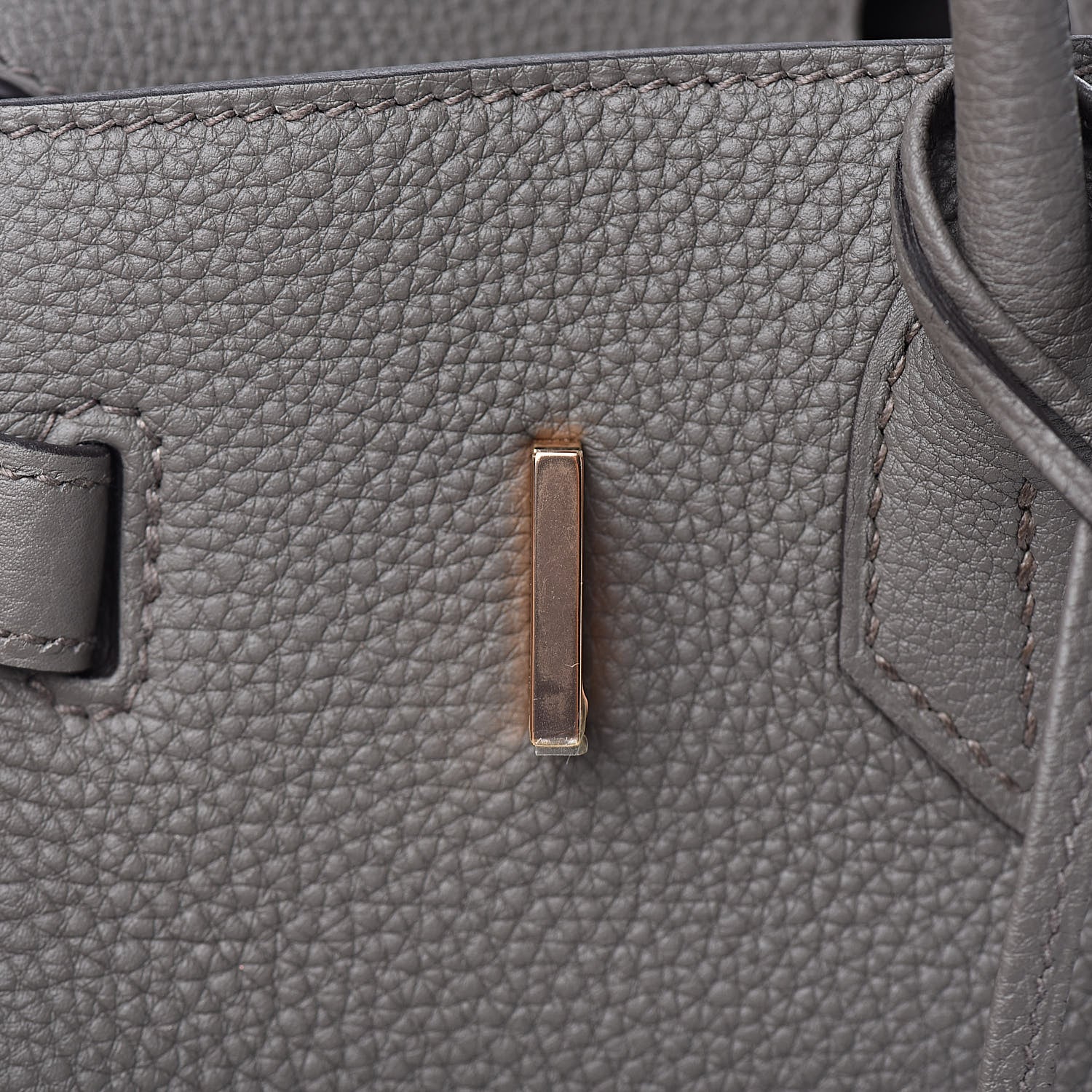 Hermes Togo Birkin 30 Etain 22 of 32