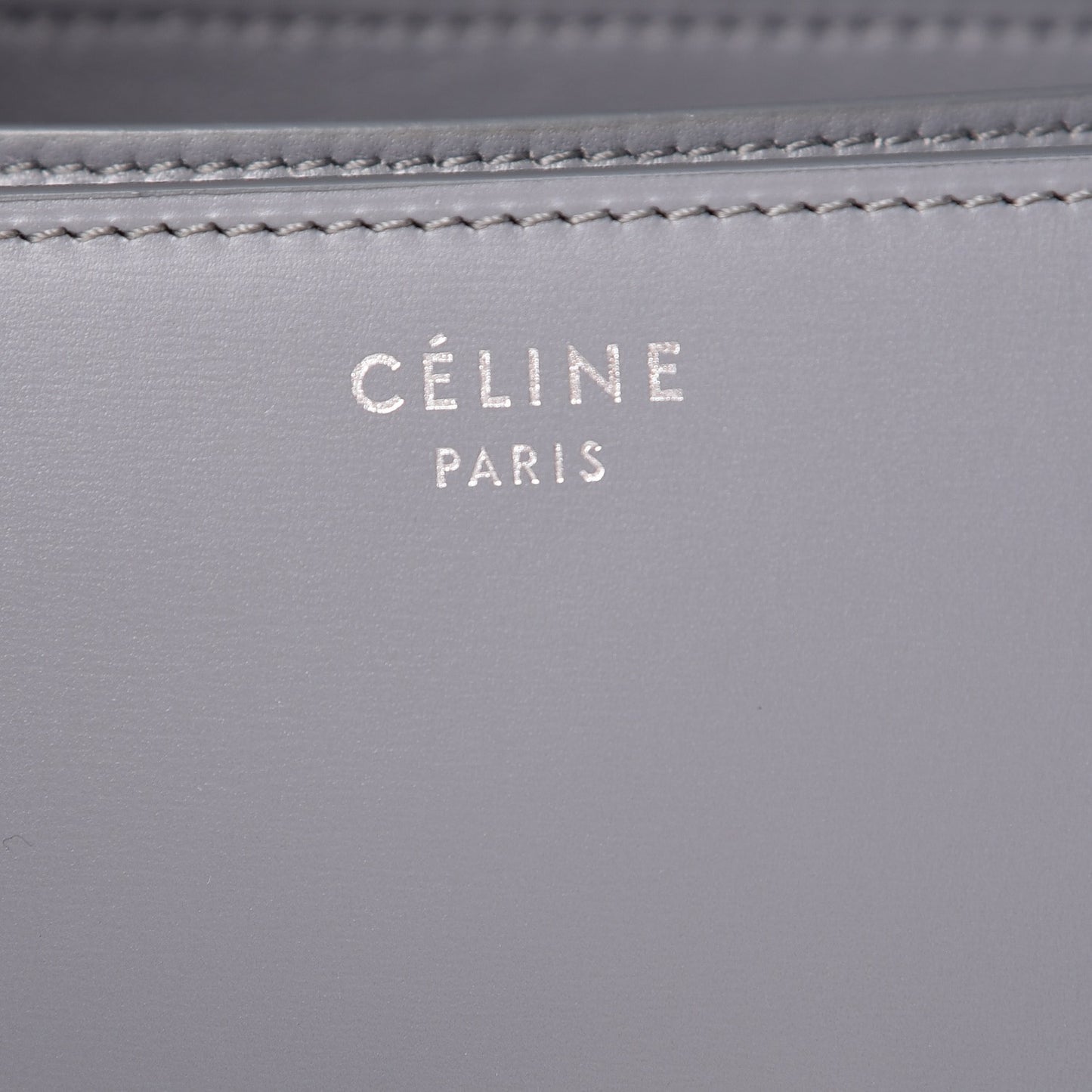 Smooth Calfskin Medium Classic Box Flap Bag Storm