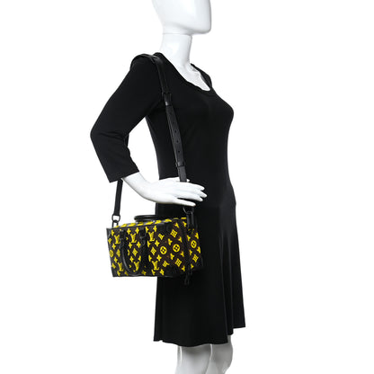 Louis Vuitton Monogram Tuffetage Speedy Trunk Jaune 2 of 9