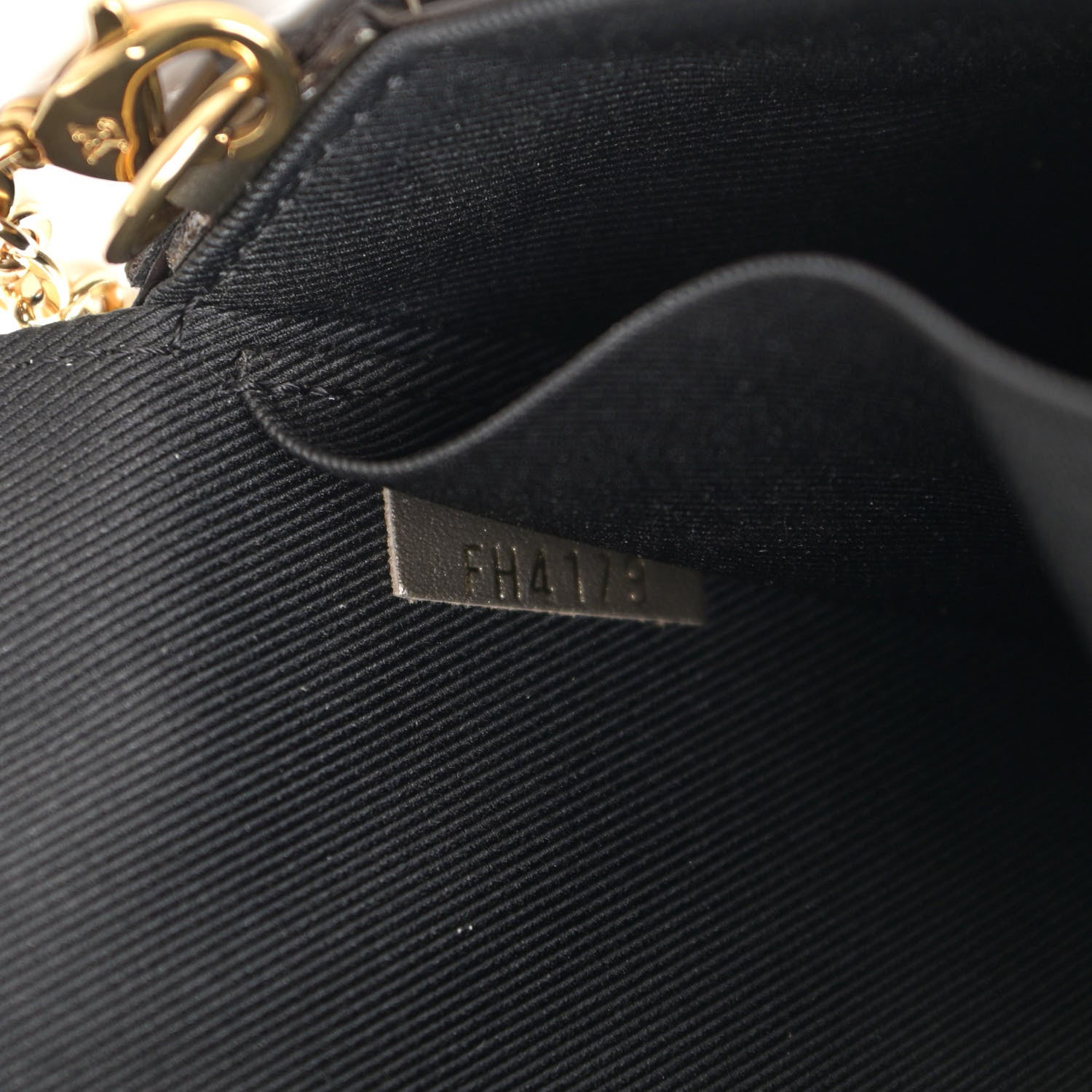 Louis Vuitton Vernis Felicie Pochette Chain Wallet Champagne Metallise 8 of 12