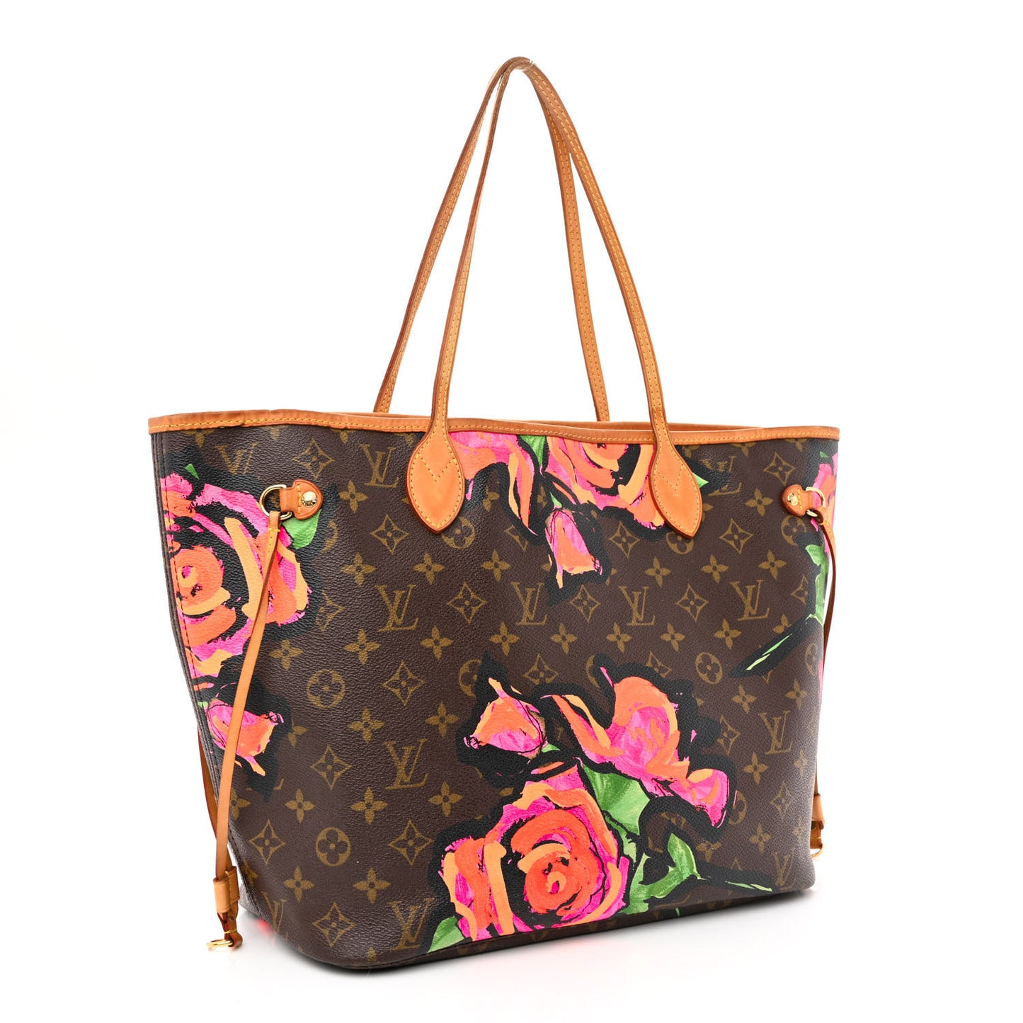 Monogram Roses Neverfull MM