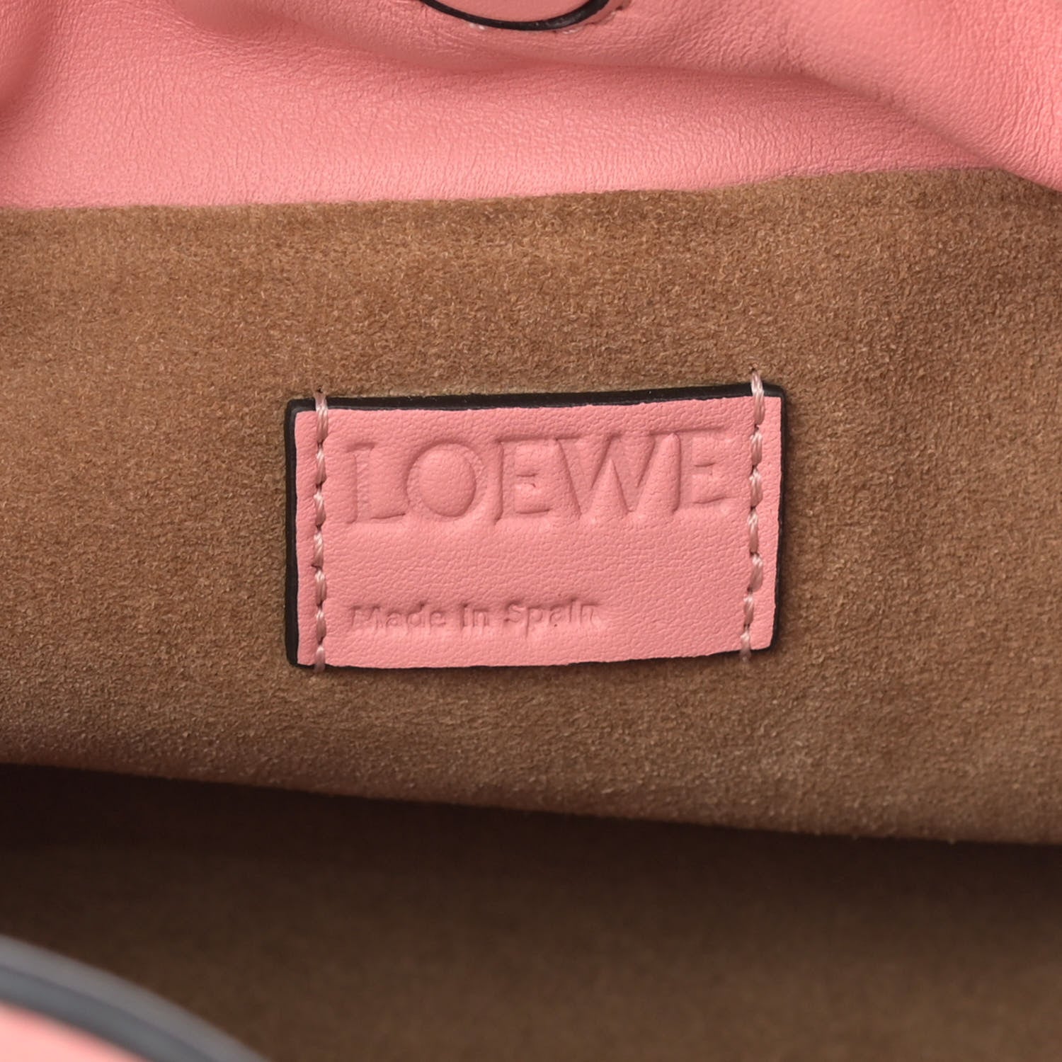 Loewe Calfskin Mini Flamenco Knot Clutch Blossom 6 of 12