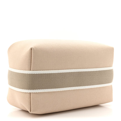 Hermes Canvas Small Bride-A-Brac Pouch Natural 4 of 8