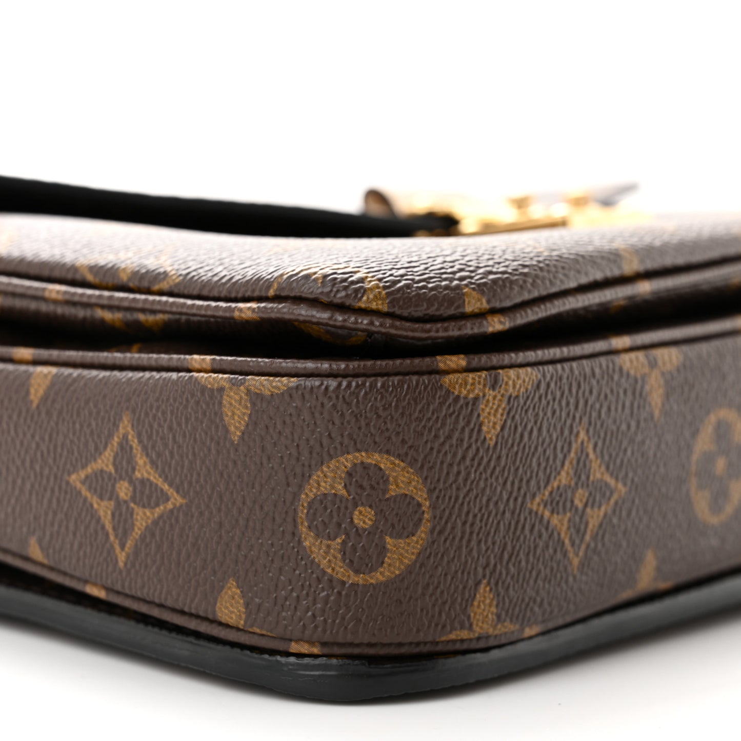 Monogram Braided Pochette Metis Creme Beige