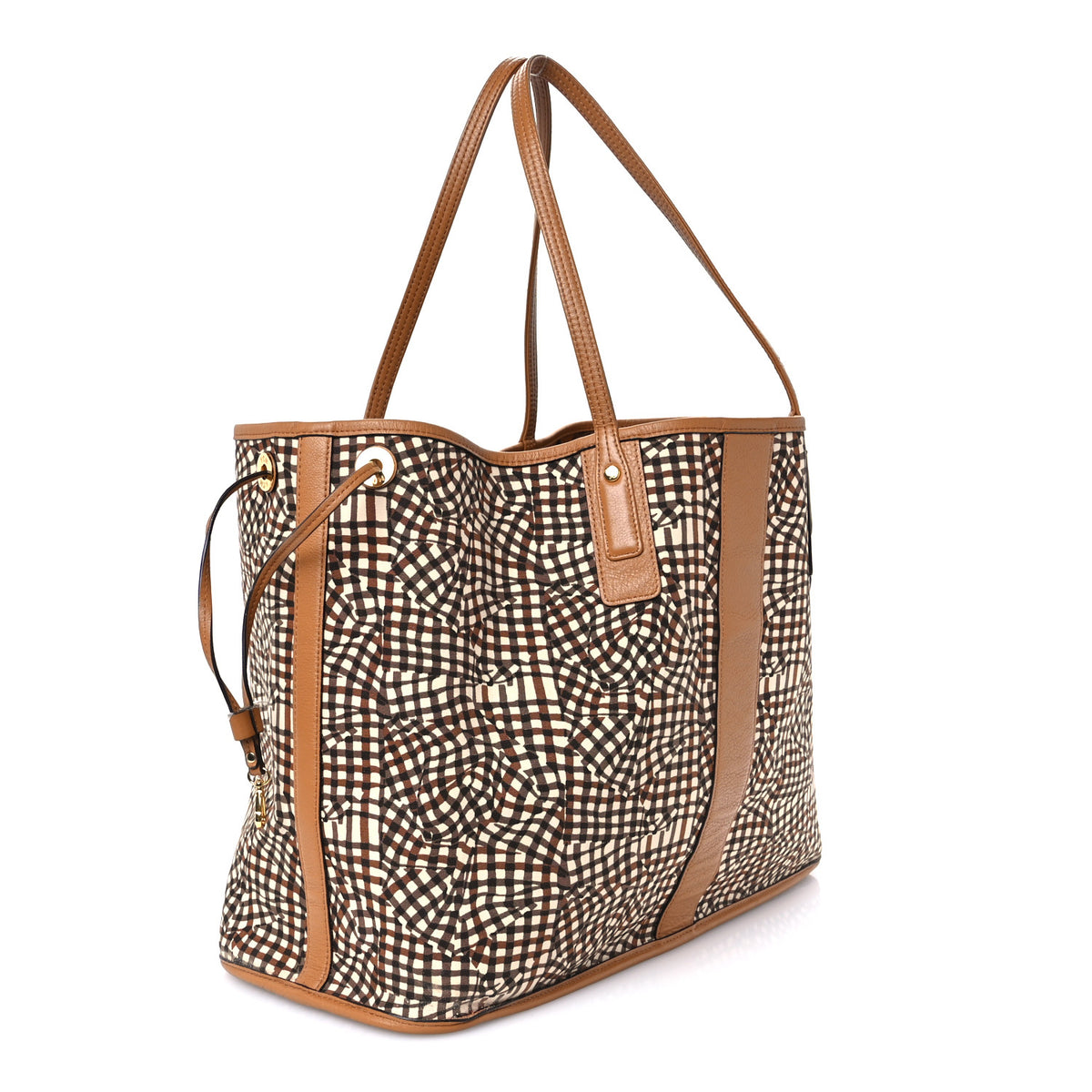 Visetos Large Liz Reversible Shopper Tote Cognac
