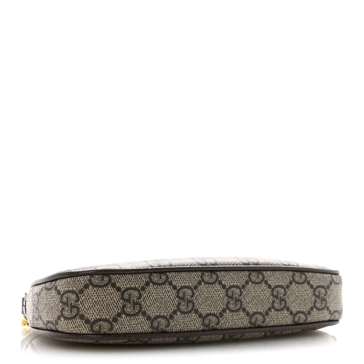 Gucci GG Supreme Monogram Textured Dollar Calfskin Mini Ophidia Chain Bag Beige Ebony 4 of 10