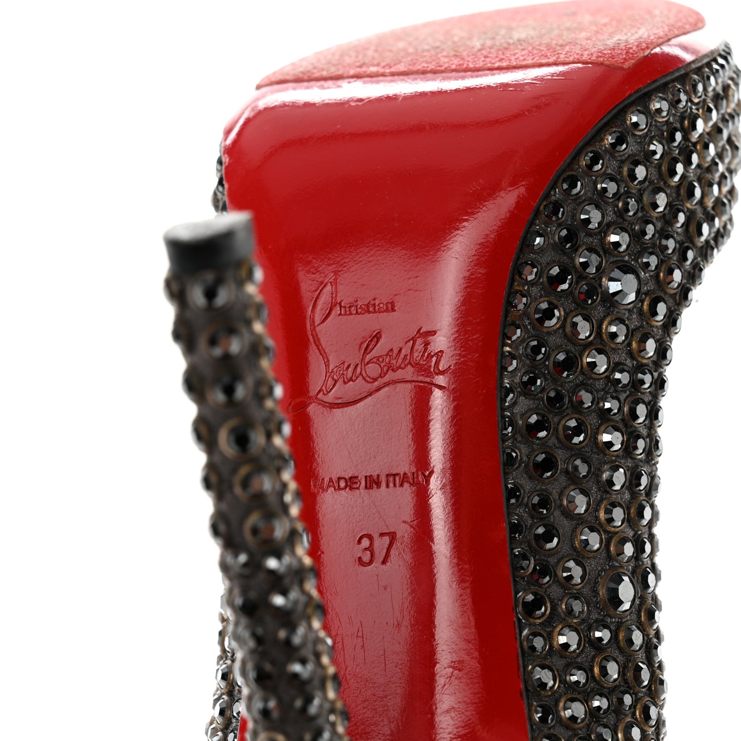 Crystal Strass So Kate 120 Pumps 37 Black