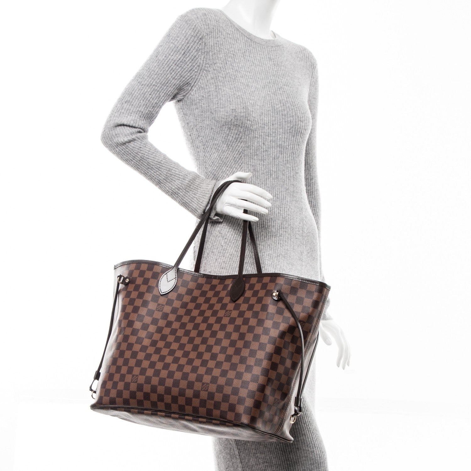 Louis Vuitton Damier Ebene Neo Neverfull GM 2 of 9