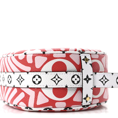 Louis Vuitton Monogram Giant Crafty Boite Chapeau Souple PM Rouge Rose Creme 10 of 11
