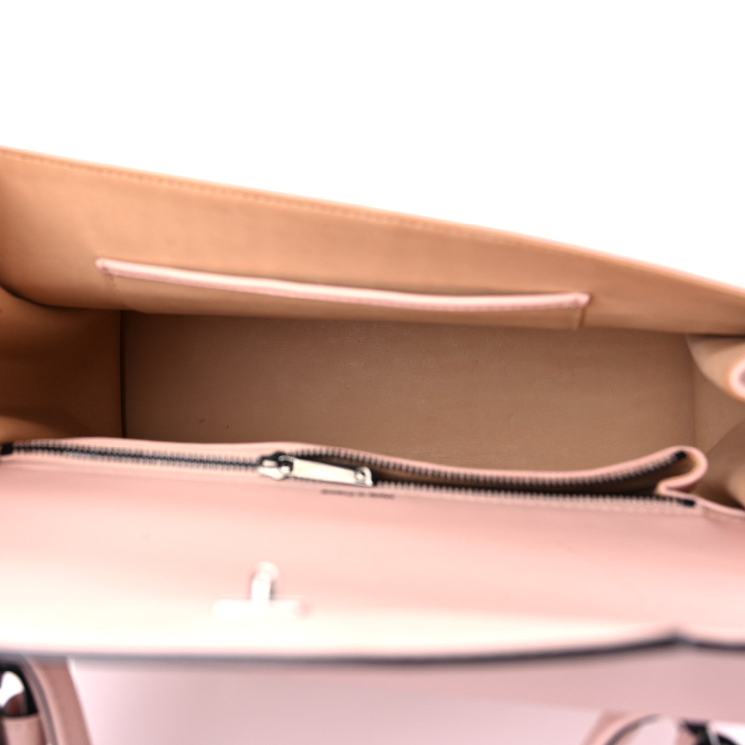 Delvaux Calfskin GM Tempete Satchel Nude 5 of 24