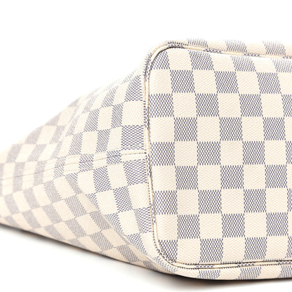 Louis Vuitton Damier Azur Neo Neverfull MM Rose Ballerine 8 of 10