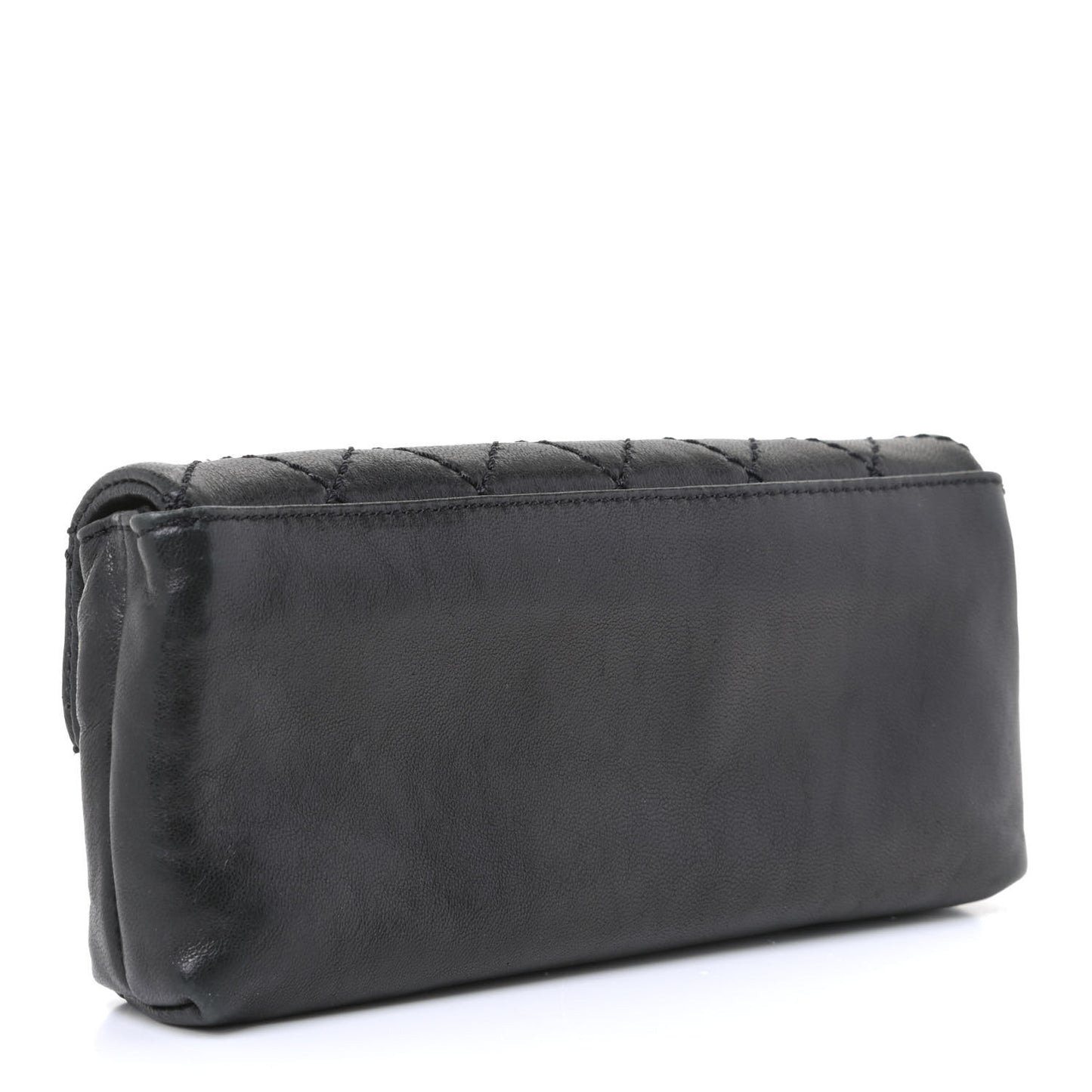 Lambskin Quilted 2.55 Reissue Pouch Black