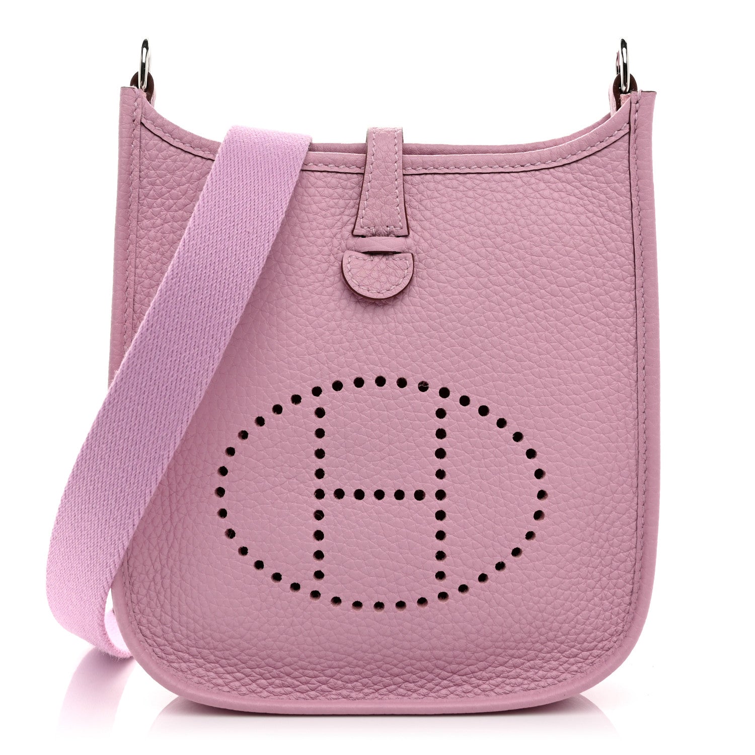 Hermes Taurillon Clemence Evelyne TPM Mauve Sylvestre 1 of 11