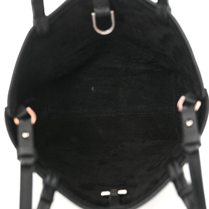 The Row Grained Calfskin Small Park Tote Black 5 of 16