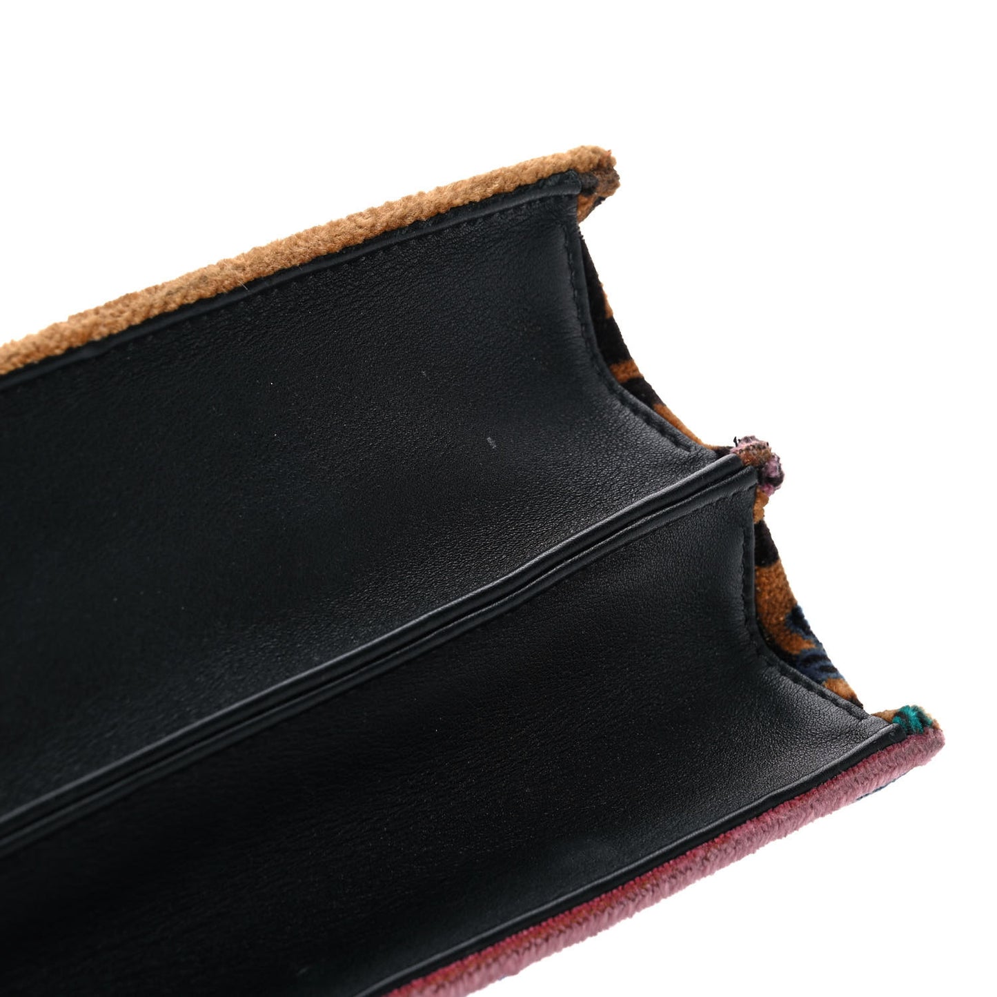 Velvet Vitello Dolce Fun Fair Kan I Shoulder Bag Tobacco Multicolor Black
