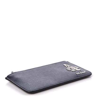 Prada Saffiano Bellhop Key Holder Baltico 6 of 10