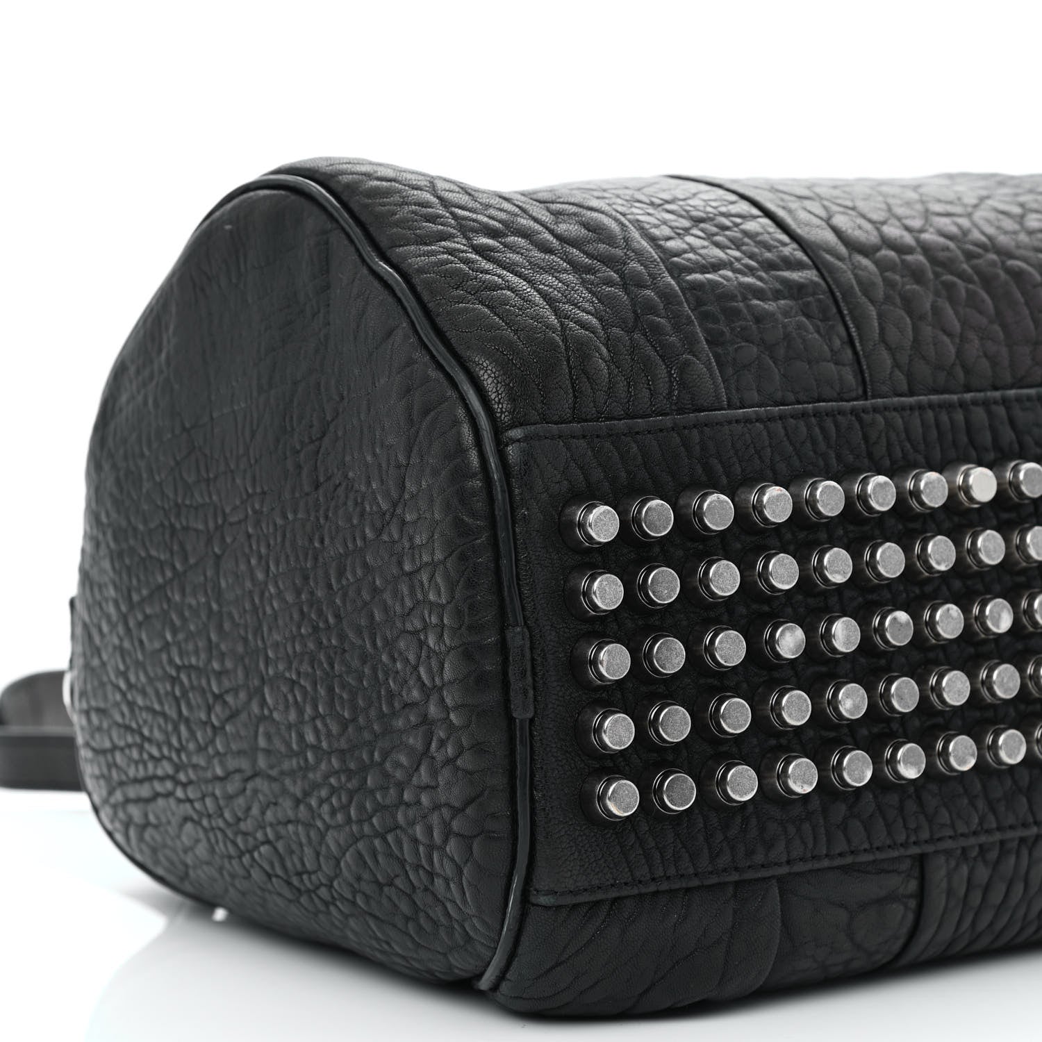Alexander Wang Pebbled Lambskin Rocco Black Nickel Hardware 8 of 10