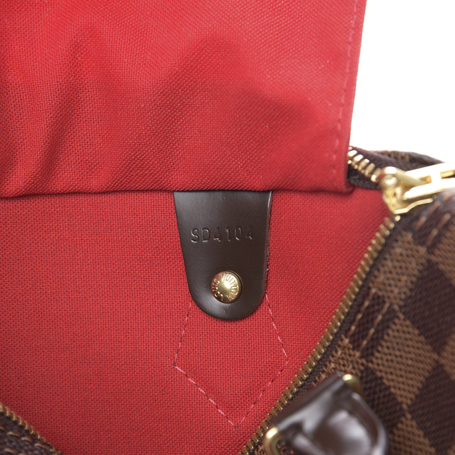 Louis Vuitton Damier Ebene Speedy Bandouliere 25 9 of 13