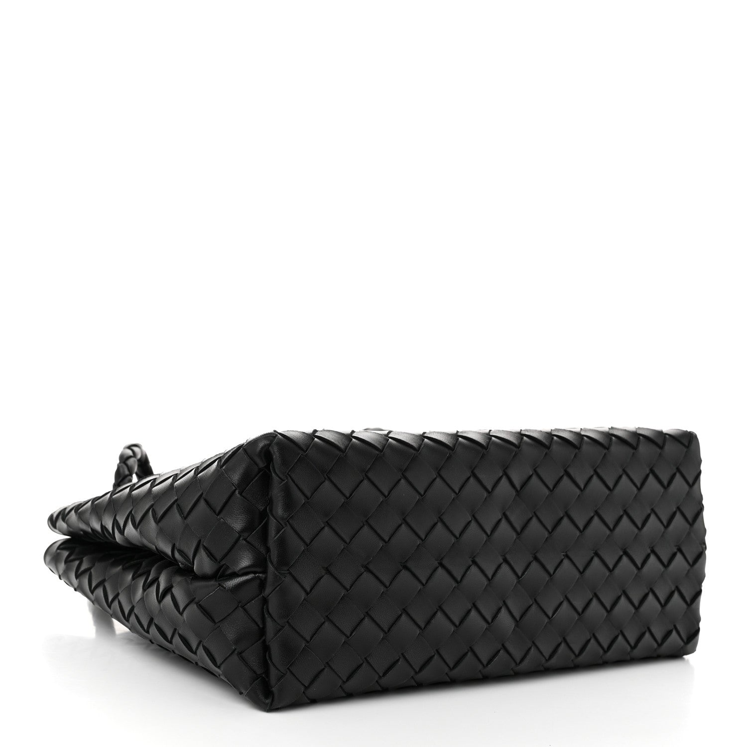 Bottega Veneta Nappa Intrecciato Medium Andiamo Shoulder Bag Black 4 of 9