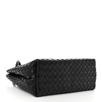 Bottega Veneta Nappa Intrecciato Medium Andiamo Shoulder Bag Black 4 of 9