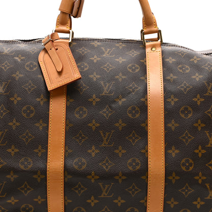 Louis Vuitton Monogram Keepall Bandouliere 60 7 of 9