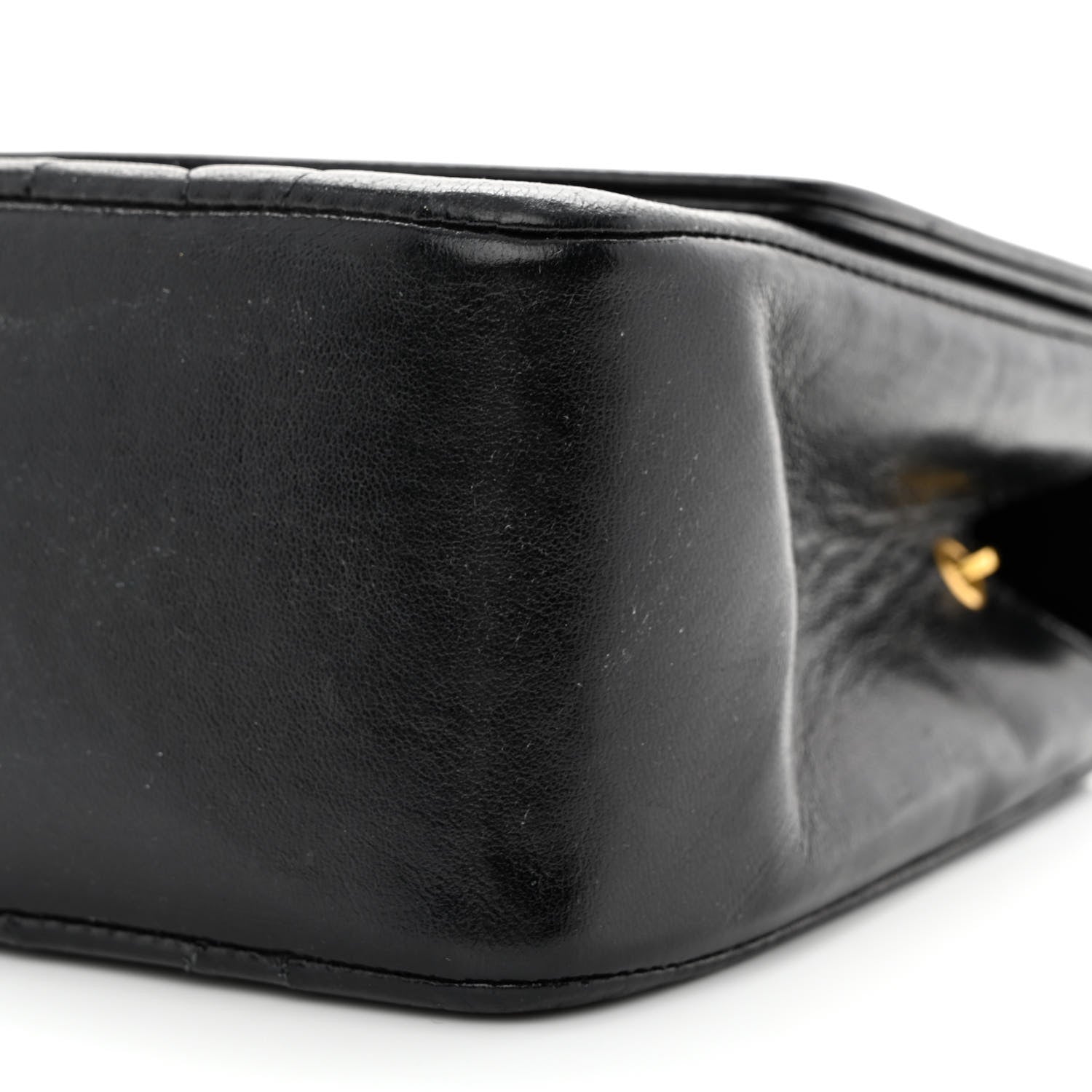 Chanel Lambskin Quilted Small Single Flap Black 11 of 12