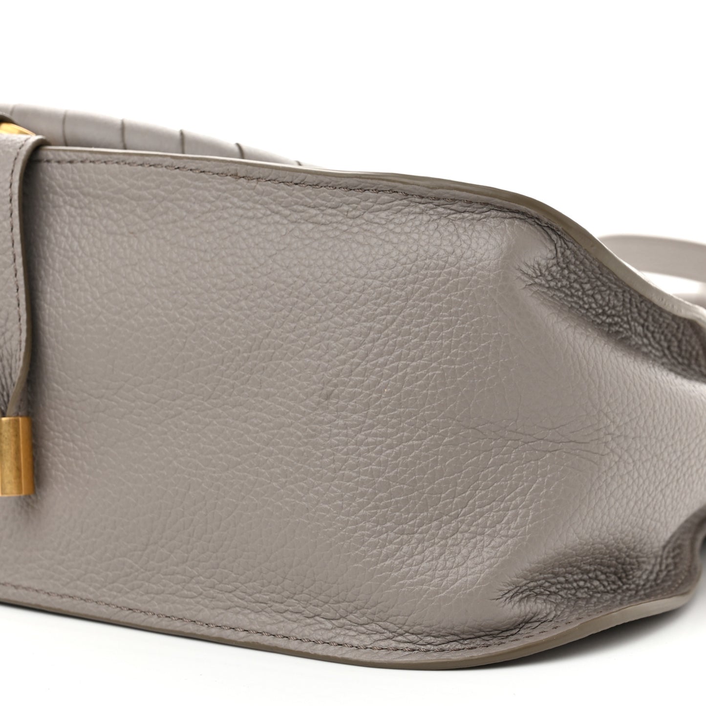 Calfskin Medium Marcie Satchel Cashmere Grey