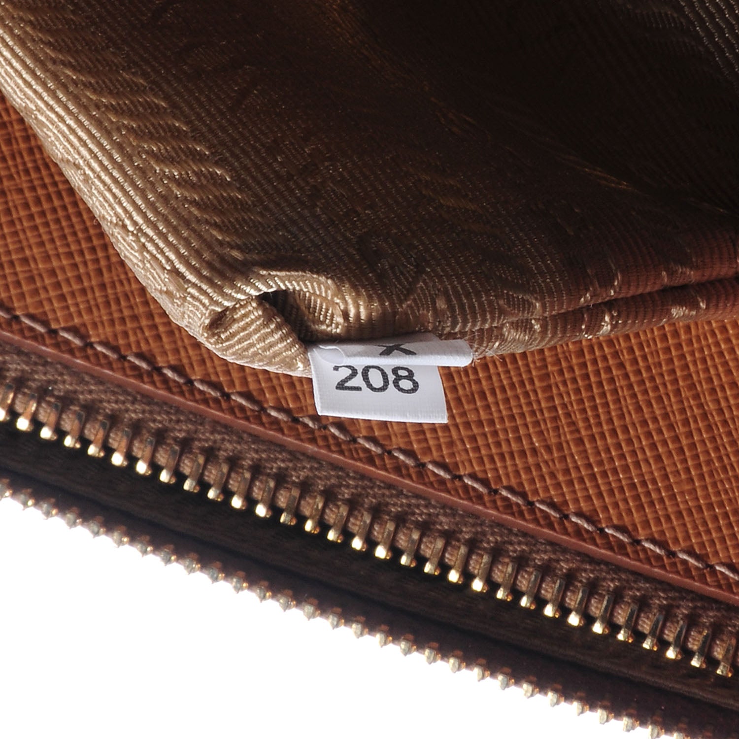 Prada Saffiano Lux Extra Large Galleria Double Zip Tote Caramel 9 of 10