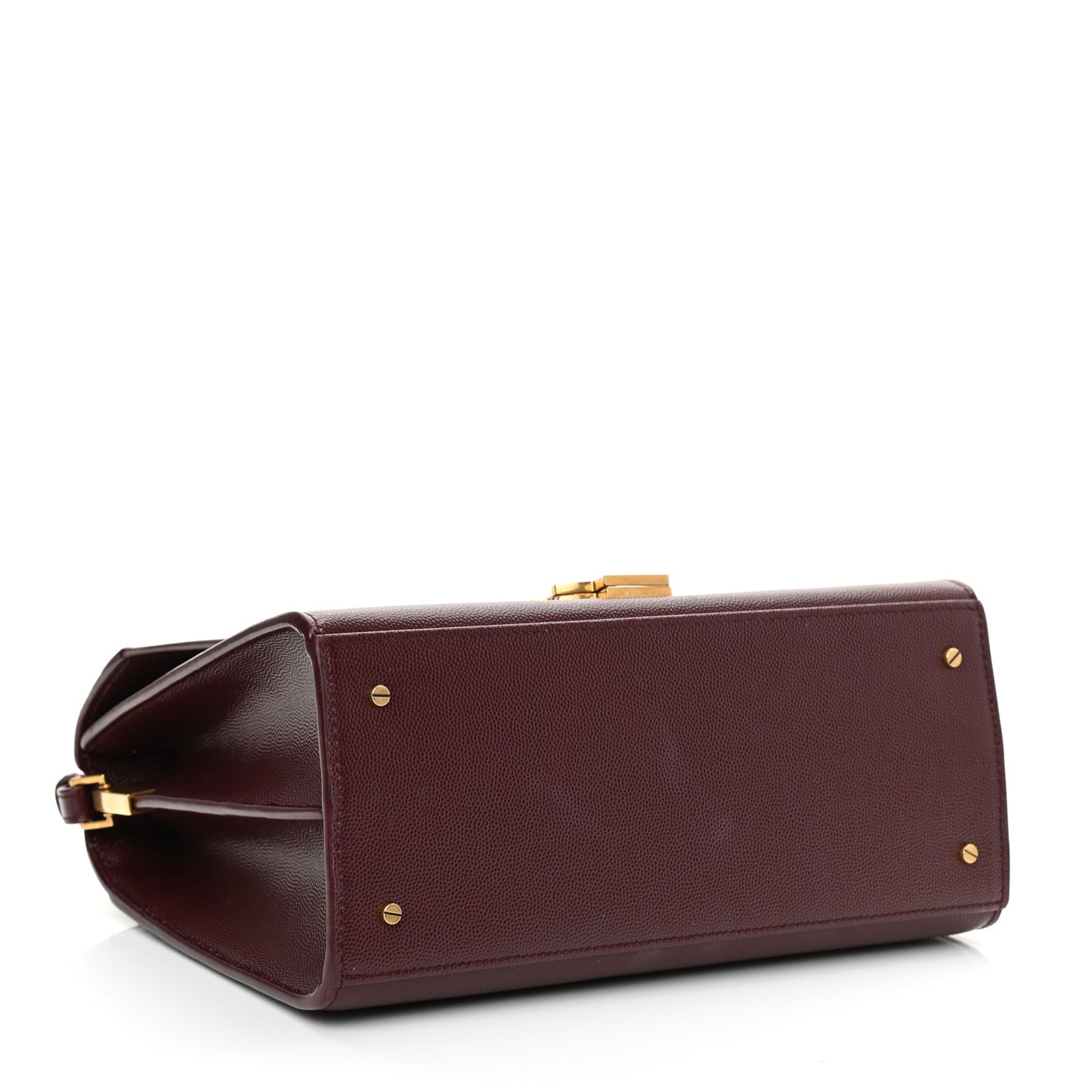 Grain de Poudre Medium Classic Monogram Cassandra Top Handle Rouge Legion