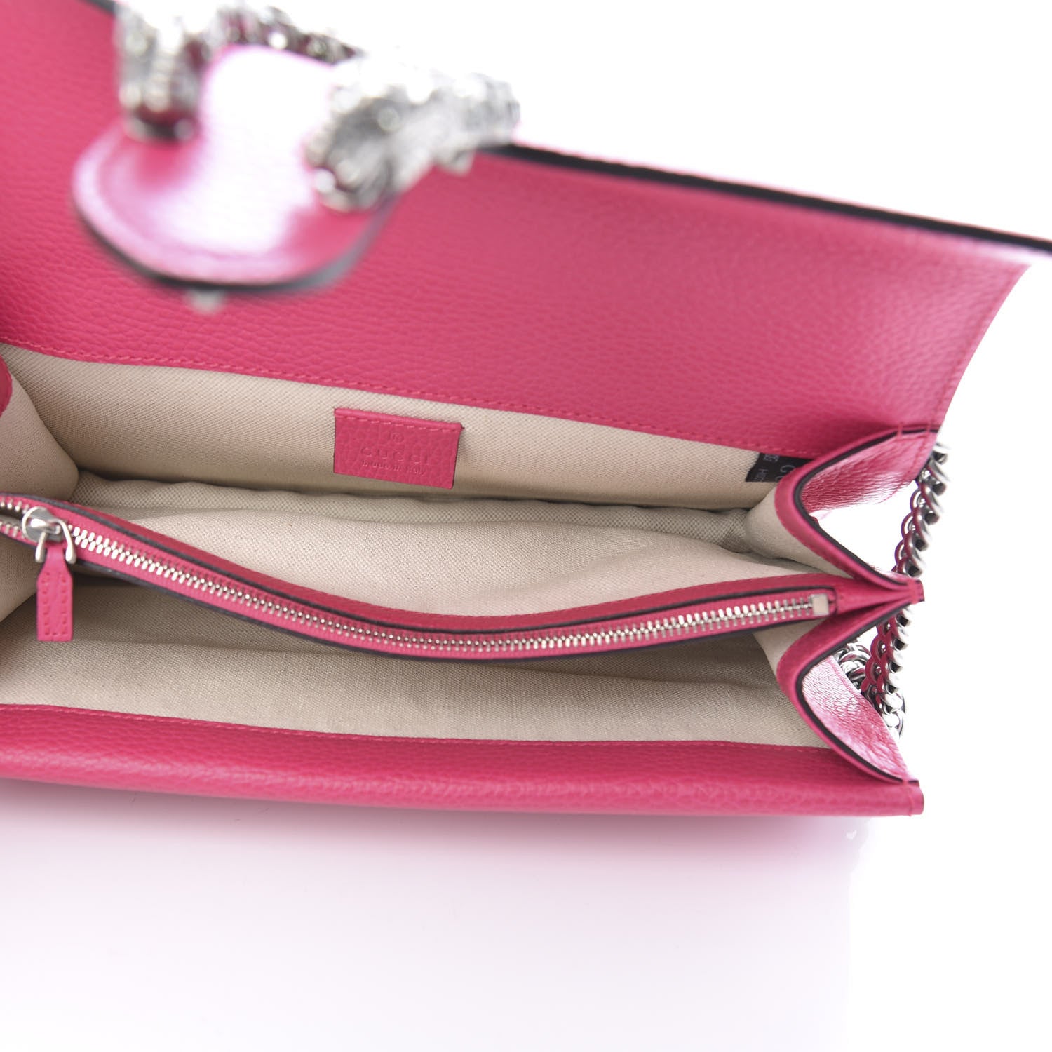 Gucci Dollar Calfskin Small Dionysus Shoulder Bag Box Pink 5 of 10