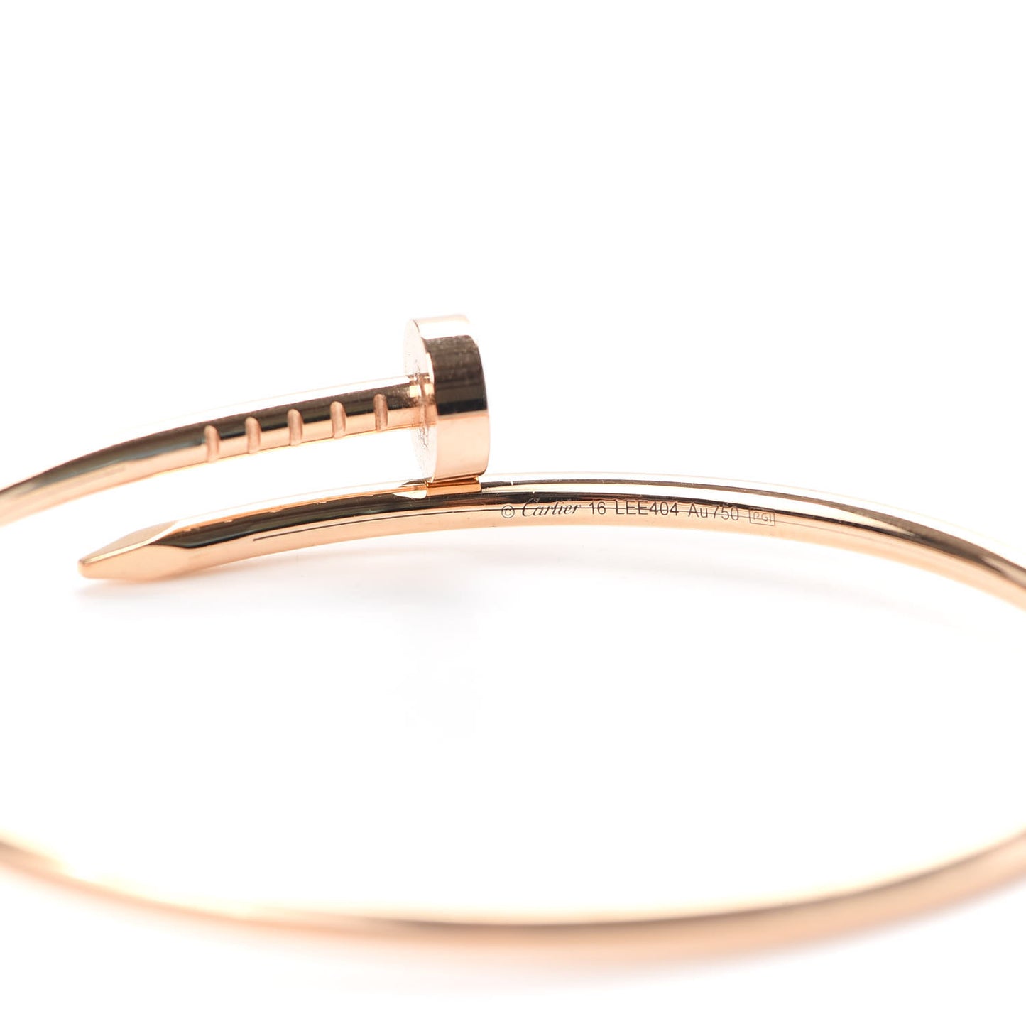 18K Pink Gold Small Juste Un Clou Bracelet 16