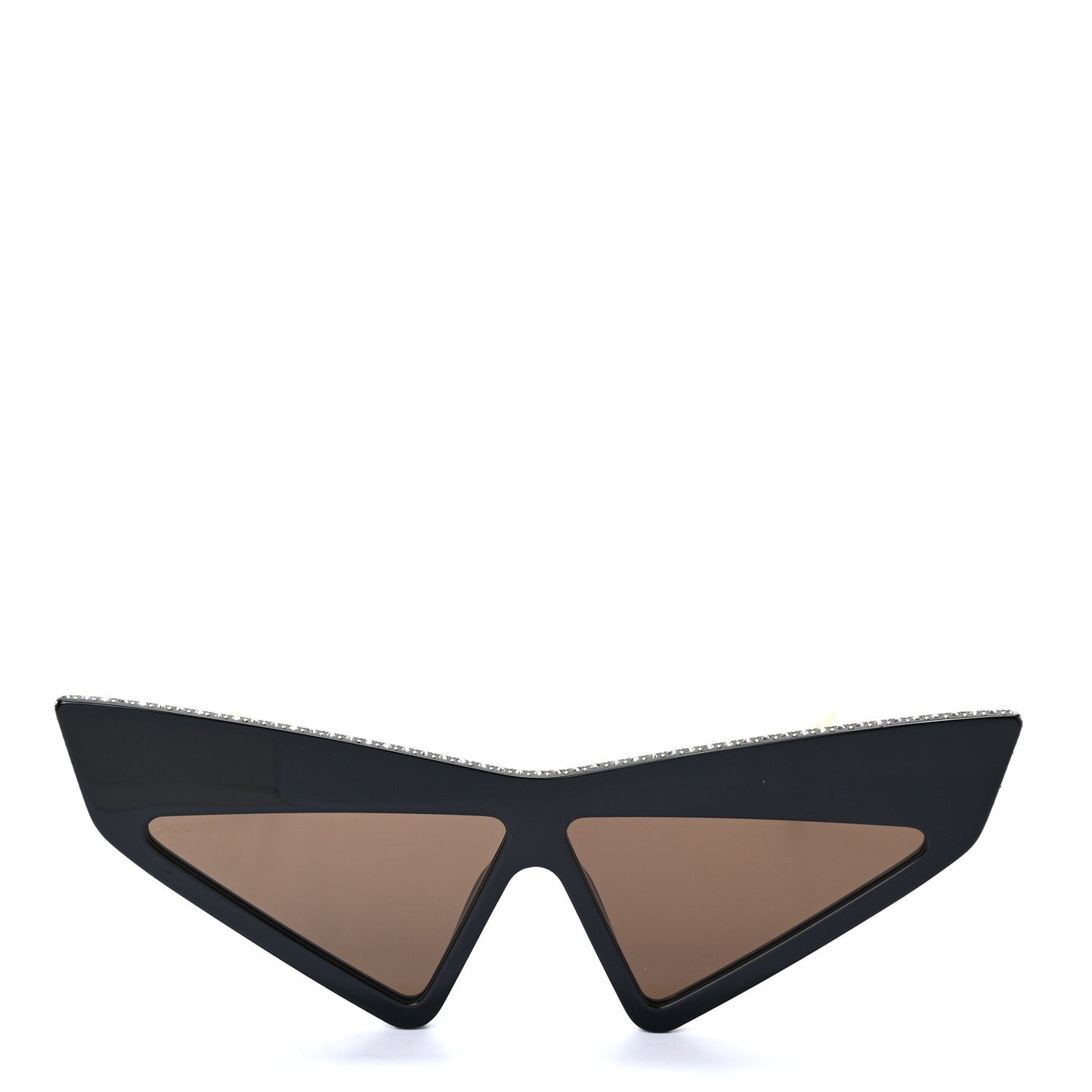 Acetate Crystal Geometric Sunglasses GG0430S Black